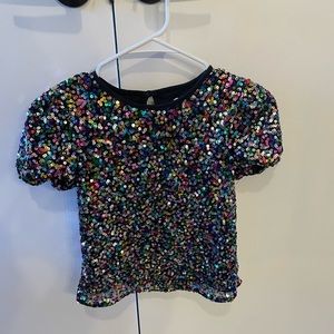 Kids Sequin Top